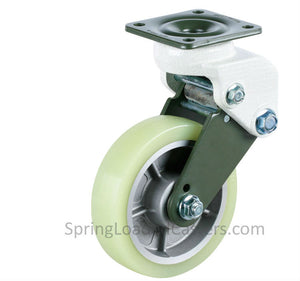 6" Spring Loaded Shock Absorbing Swivel Caster | 7M-GDS150ASF-KO