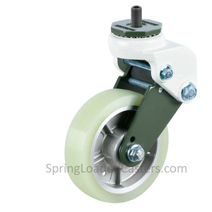 6" Spring Loaded - Shock Absorbing Swivel Caster with Stem Mount | 7M-GDS150ASS