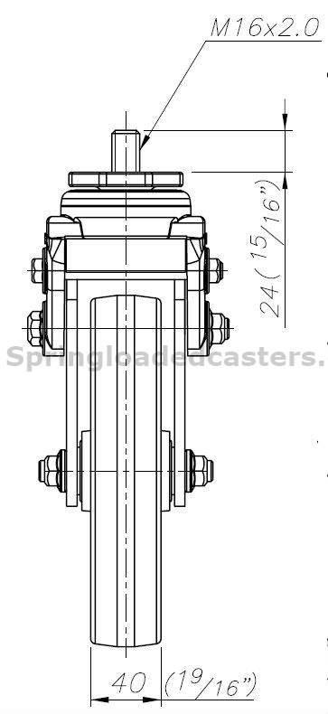 Sping Loaded Casters | 8